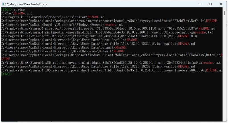 FastFind：超级快的 Windows 全盘 文件 搜索 工具，基于 USN 日志