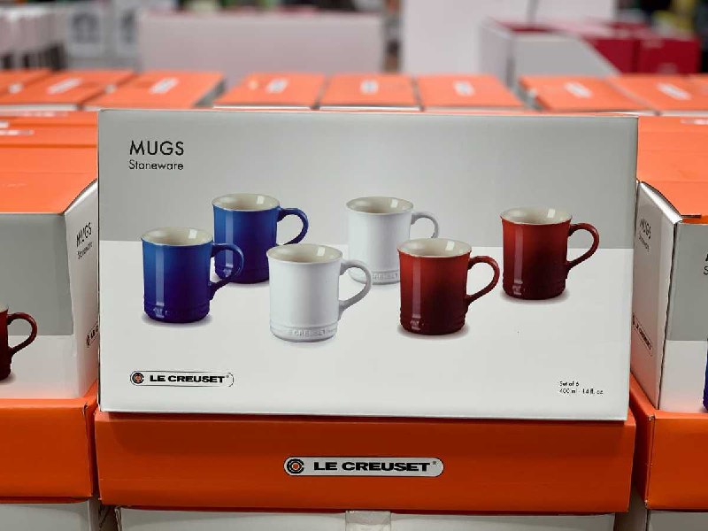 #Costco好市多07月新品通知LE CREUSET 三色馬克杯400毫升六入組 #130207