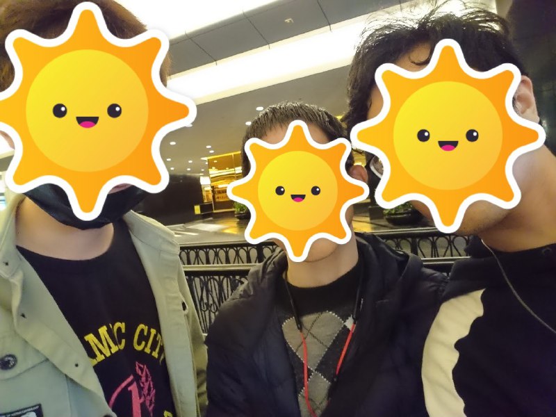 下午突然發現 Nano @illusory_world 在澳門！我也終於面過偶像腦王了🤓（