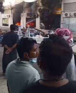 טיל מגן פטריוט נפל על מפעל מסחרי בסעודיה במהלך ניסיון כושל ליירט מתקפת טיל החות'ים.