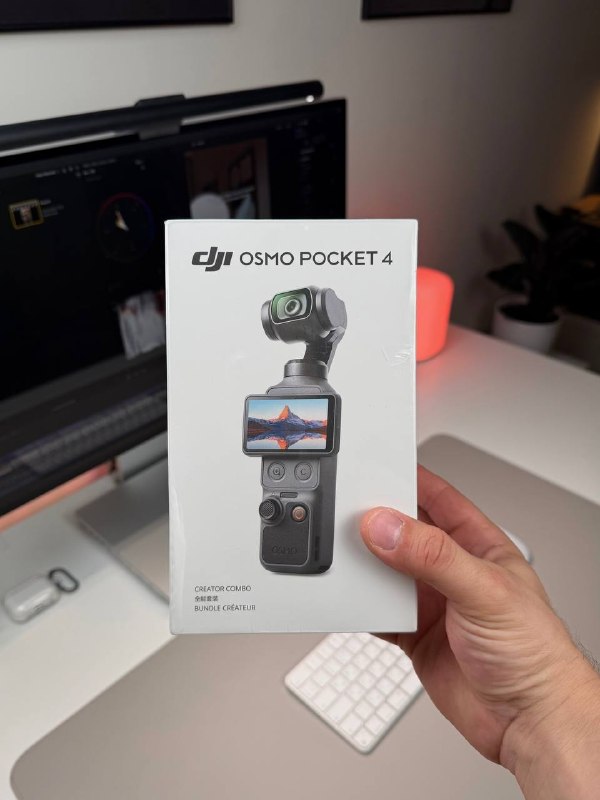 Абсолютно новая DJI Osmo Pocket 4 Creator Combo — фото 1