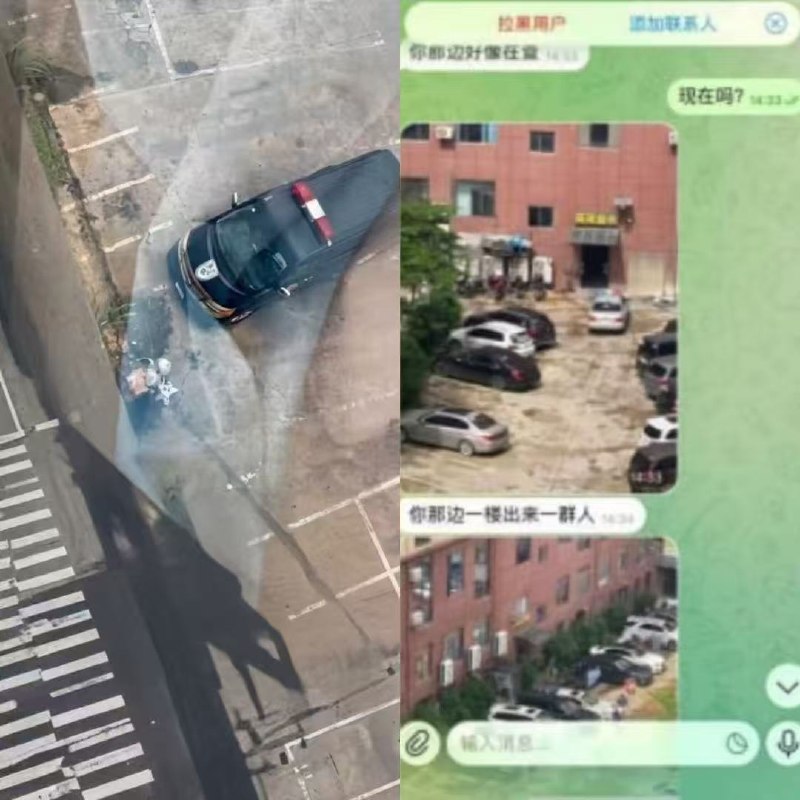 东南亚华人大事件：# 根据网友的反馈说应该是查违规办公的 没查护照 刚刚已经带走了一车配图