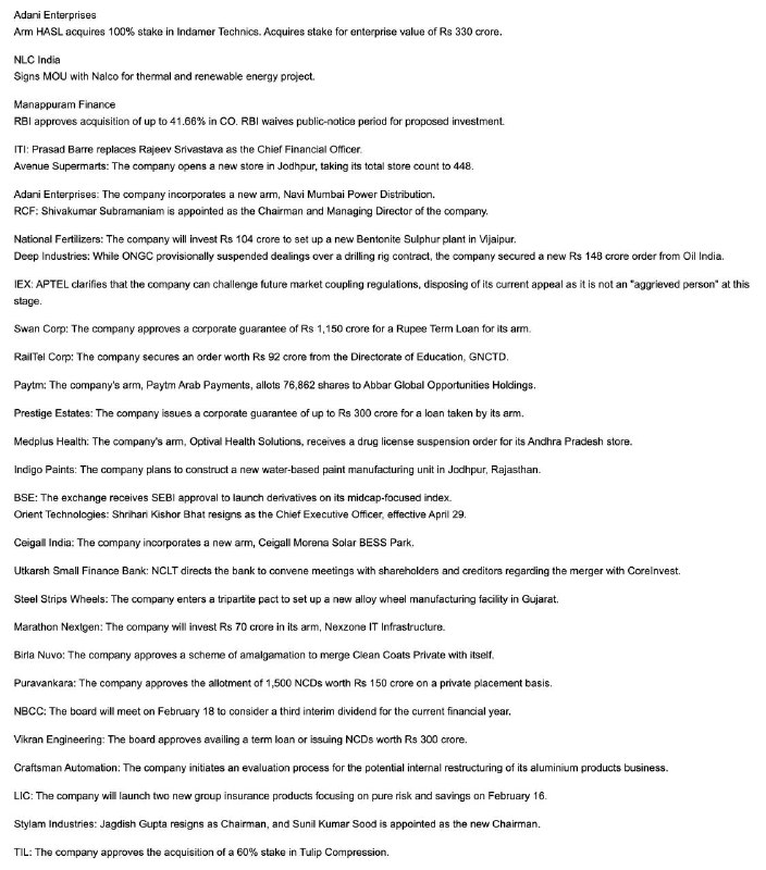 STOCKS TO WATCHSTOCKS TO WATCH