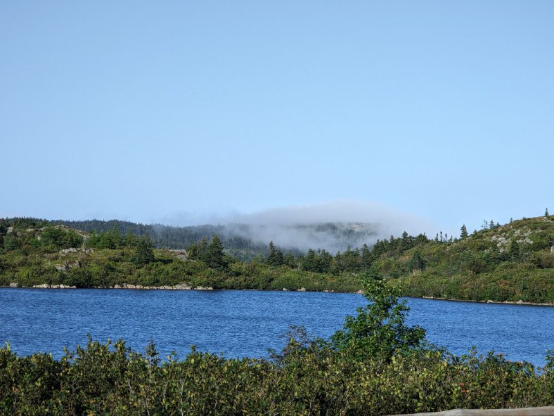 Signal Hill 無敵海景，海上仙霧縹緲，是以往我在海邊沒見過的場景，總算知道何故有蓬萊仙山的傳說