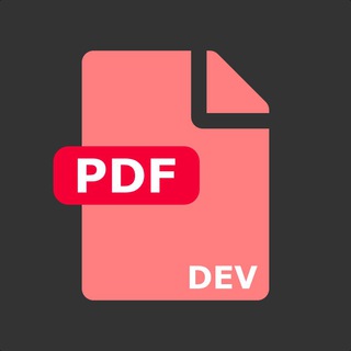 Telegram profile photo for PDF Bot Official Channel