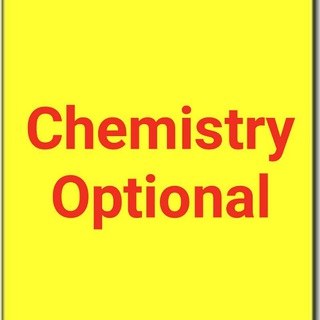 UPSC Toppers Chemistry Optional Material Telegram Group Link