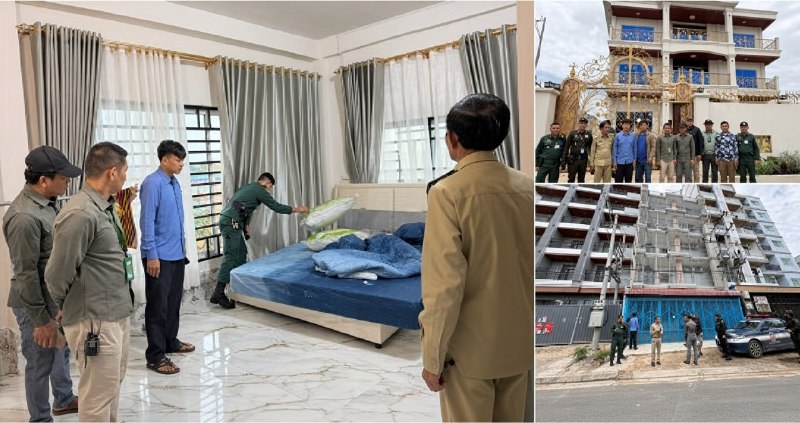 波贝大事件：波贝突查多个涉嫌网络诈骗场所 9月4日 柬埔寨国家警察总署与班迭棉吉配图