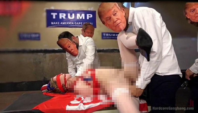 #nsfw 川普为题材的毛片还挺多的