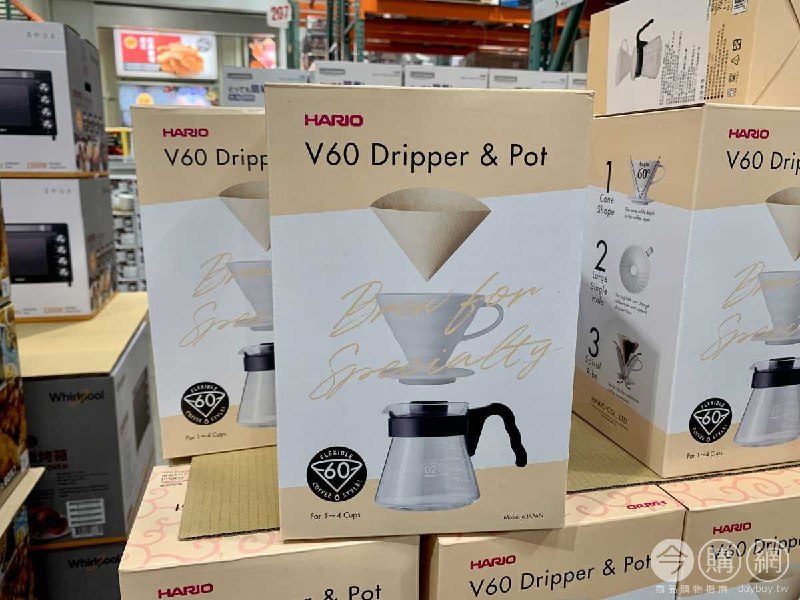 #Costco好市多04月新品通知HARIO V60手沖咖啡套組#106677
