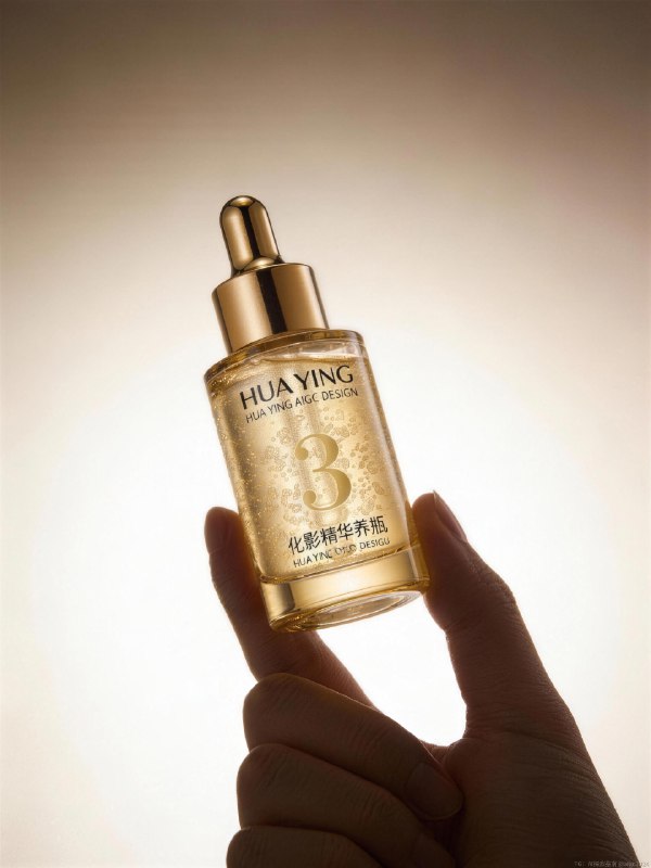 AIGC直出精准控图，护肤品摄影大片（附教程） 既梦4.5+4.1护肤品摄影大片，提示词参考：红色区域为花朵，蓝色区域为绿植