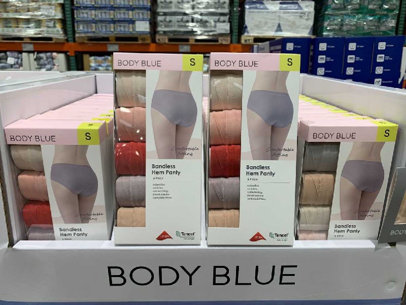 #Costco好市多03月新品通知BODY BLUE 女無痕內褲五入組(韓國品牌) #591387