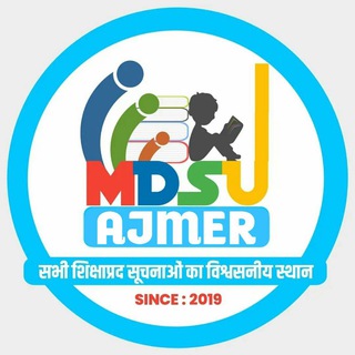 Telegram profile photo for MDSU AJMER