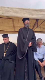 הלוויתם של הקורבנות האזרחיים שנהרגו בתוקפנות הירדנית בדרום סוריה