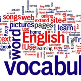 Vocabulary English Telegram channel profile photo