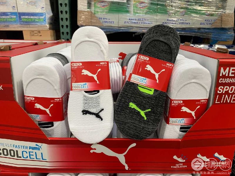 #Costco好市多11月新品通知PUMA 男隱形襪六入組 #127788