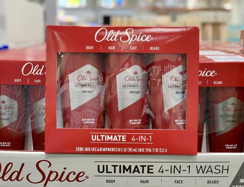 110/08/09 Costco新商品通知 OLD SPICE 男士沐浴乳四合一 #1497529