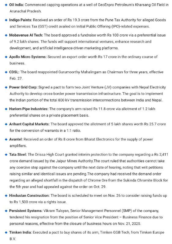 STOCKS TO WATCHSTOCKS TO WATCH