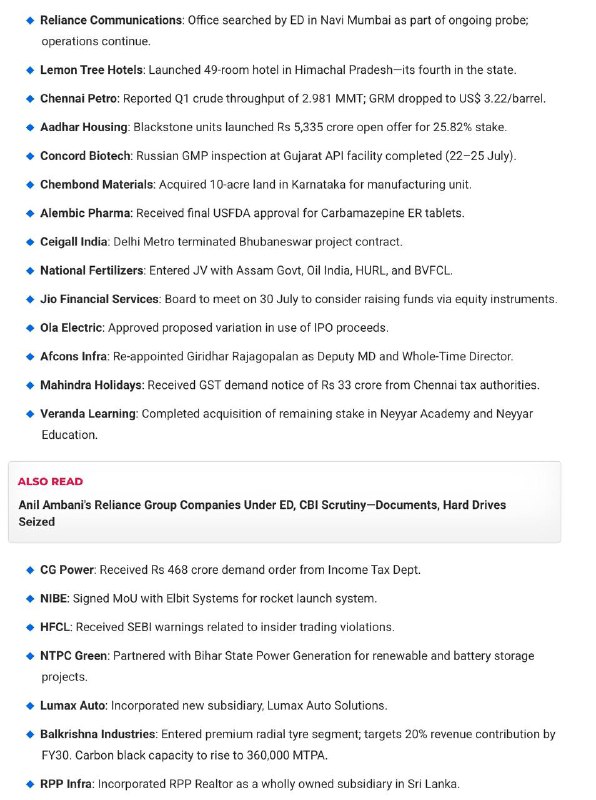 STOCKS TO WATCHSTOCKS TO WATCH