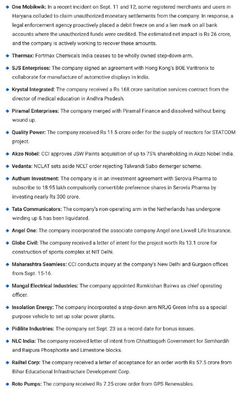 STOCKS TO WATCHSTOCKS TO WATCH