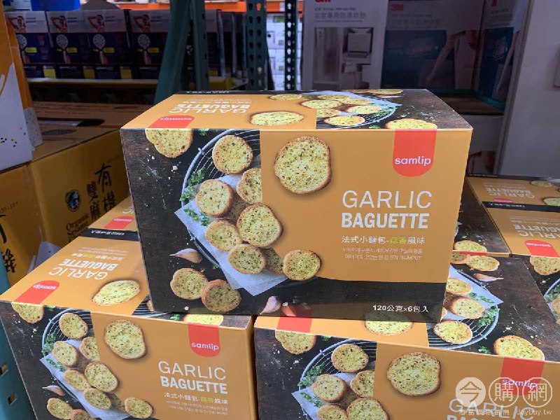 #Costco好市多4月新品通知SAMLIP 法式小麵包(蒜香風味) #126612