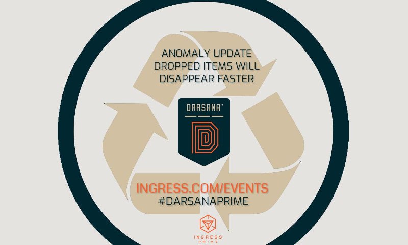 特工們，#DarsanaPrime 大戰在即，自星期五始，地圖上無主之物會比平常較快消失