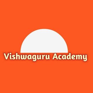 Telegram profile photo for Vishwaguru Academy
