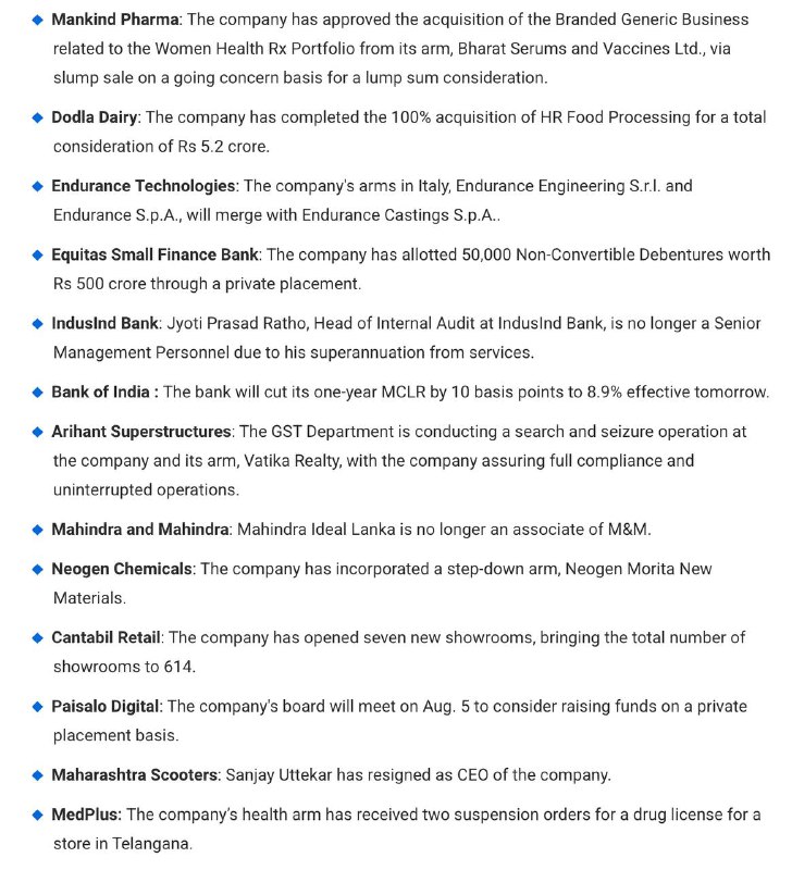 STOCKS TO WATCHSTOCKS TO WATCH