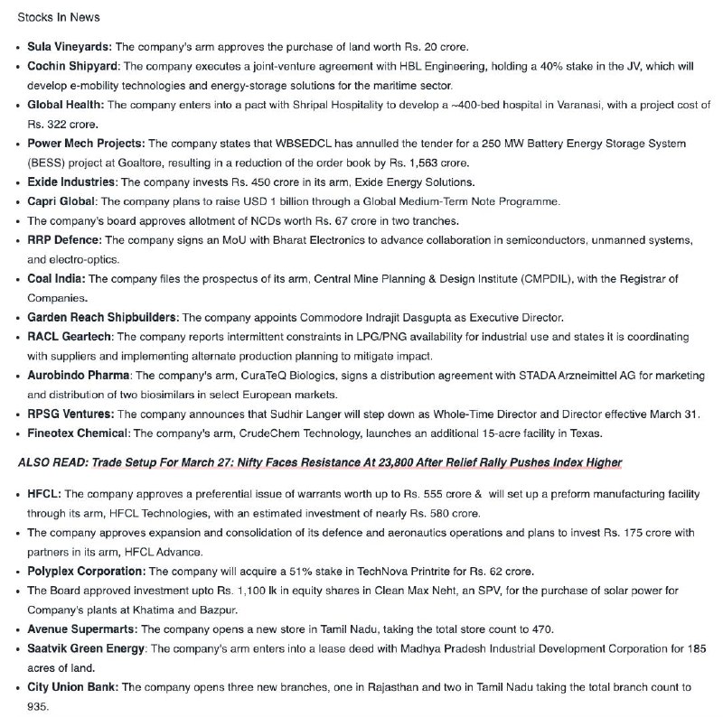 STOCK IN NEWSSTOCK IN NEWS