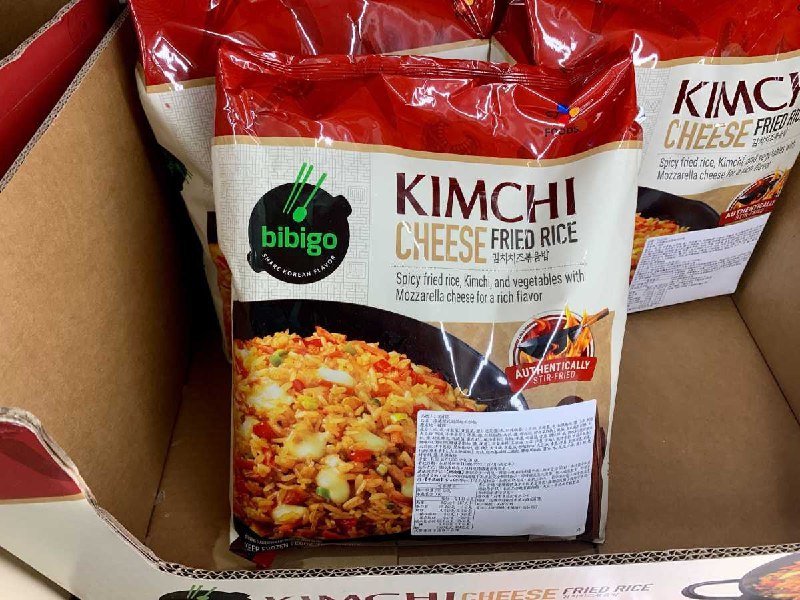 #Costco好市多06月新品通知BIBIGO 冷凍韓式泡菜起司炒飯 #1125165