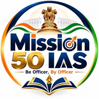 Telegram profile photo for Mission 50 IAS