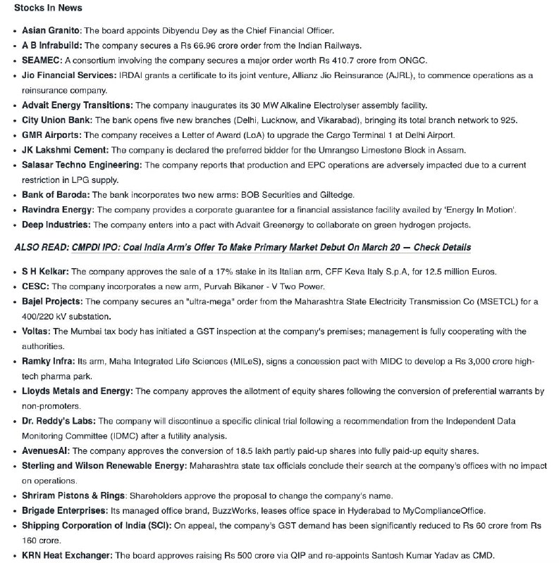 STOCKS TO WATCHSTOCKS TO WATCH