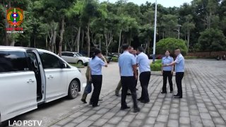 东南亚抓捕遣返线索：中老警方举行治安工作交流会 加强跨境警务合作 近日 中国云南省勐腊县配图