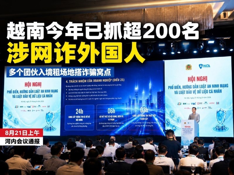 东南亚华人大事件：今年已抓超200名涉网诈外国人 多个团伙入境租场地搭诈骗窝点 8月2配图