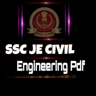 SSC JE CIVIL ENGINEERING PDF Telegram Group Link