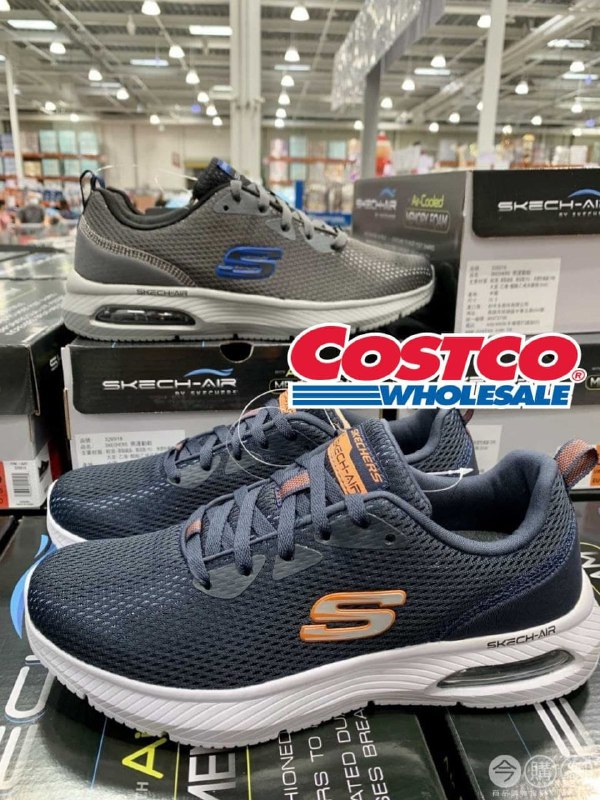 10/16 Costco新目擊，SKECHERS的運動鞋，有氣墊，整體做工還不錯，價格好佛心，尺寸8~11號都有，現場庫存齊全