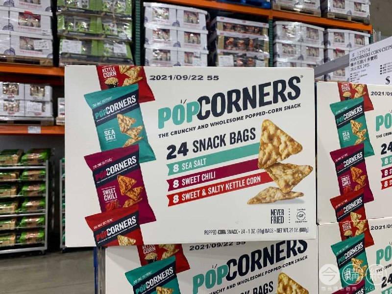 #Costco好市多12月新品通知POPCORNERS 爆米花脆片多寶箱 #127974
