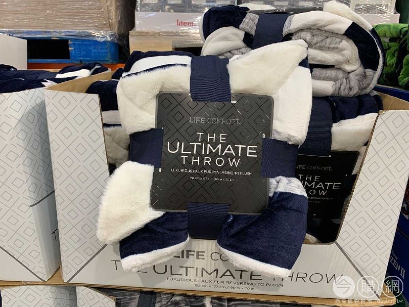 #Costco好市多11月新品通知LIFE COMFORT 厚絨保暖隨意毯 320/300GSM #1423439
