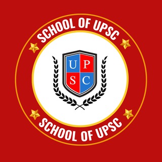 Telegram profile photo for School Of UPSC.com (Prelims + Mains-2027 Notes, Test, Question Bank)