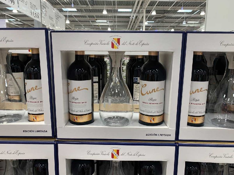 #Costco好市多8月新品通知#未成年請勿飲酒CUNE 紅酒禮盒 #128812