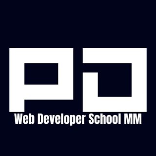PD Web Developer School MM ( Myanmar Developer School ) Telegram Group Link
