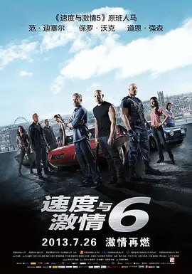 速度与激情6 Furious 6 (2013)Furious 6更新描述或海报导演