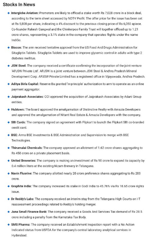 STOCKS TO WATCHSTOCKS TO WATCH