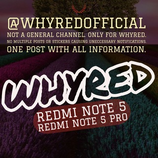 Redmi Note 5/pro [whyred] Telegram Group Link