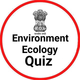 Telegram profile photo for UPSC Environment Ecology MCQs Quiz