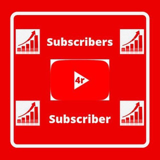 Subscribers (4r) subscriber YouTube channels Telegram Group Link