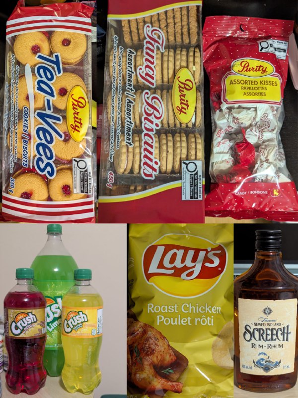 Joyeuses fêtes! 🎄☃️我買的年貨，把奇奇怪怪的 NFLD 特產基本掃光了，很多我以前都不知道