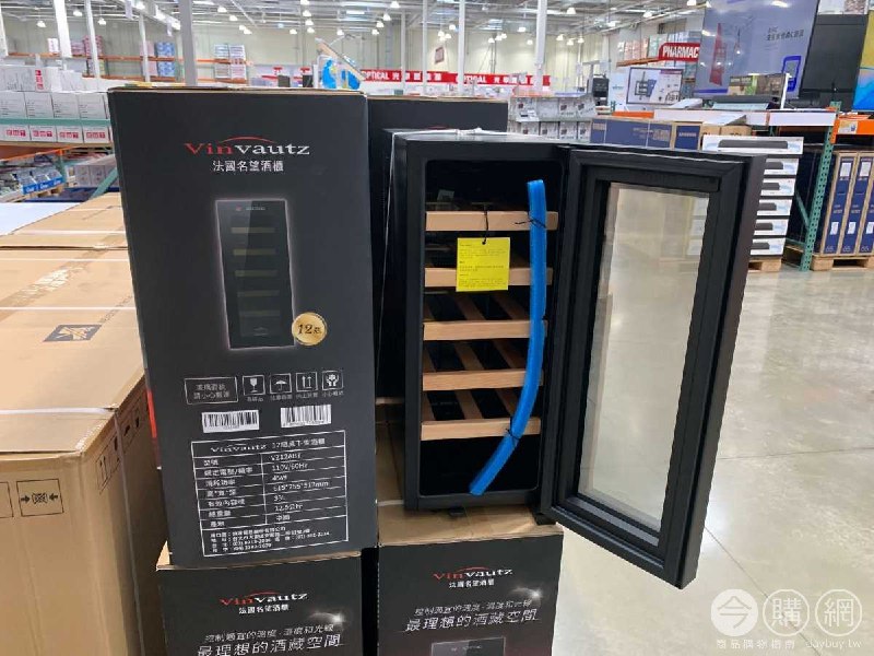 #Costco好市多8月新品通知VINVAUTZ 12瓶電子溫控單溫酒櫃 VZ12ABT #117769