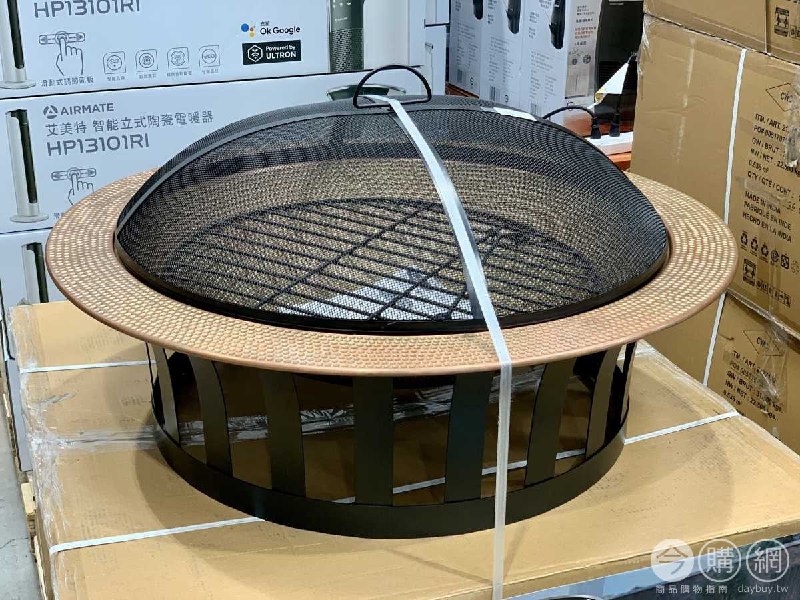 Costco新商品，戶外燃木暖爐，大家庭有庭院的團友可以過年圍爐🔥，現場看整體做工不錯，滿有質感的👍新品情報連結 