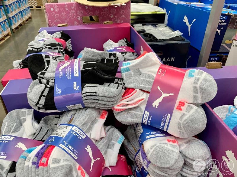 #Costco好市多11月新品通知PUMA 兒童短襪10雙入 #1387140
