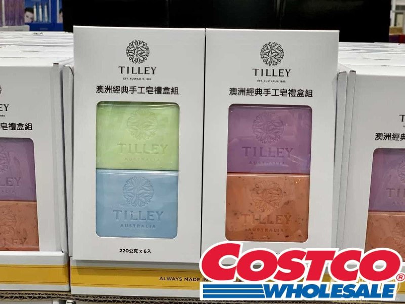 110/08/30 TILLEY澳洲經典手工皂禮盒Costco新上架!!商品情報連結 